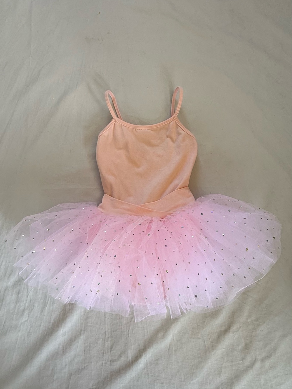 Two Kids Pink Glitter Tutu Ballet Costume Dress - BOGO